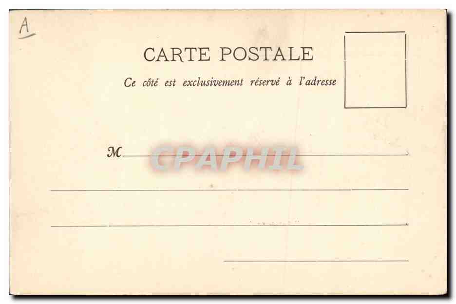 Croiseur "Lavoisier" — Toulon — Phototypie A. Bargaret, Nancy — Verso