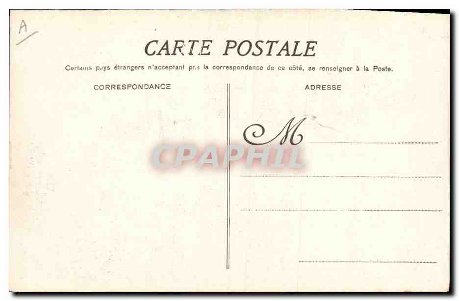 CPA Bateau Le cuirasse Liberte detruit par une explosion a Toulon — Verso