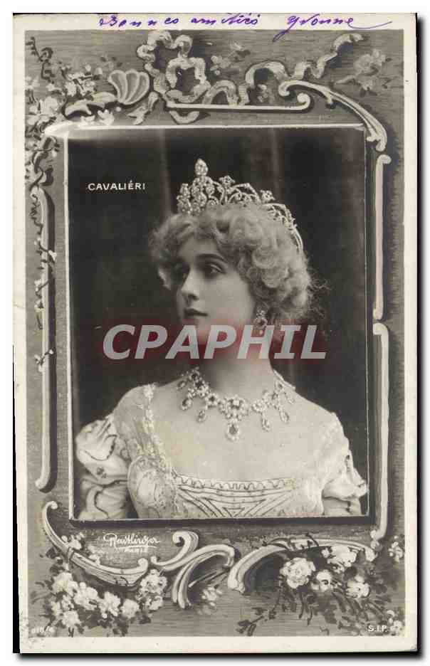 Madame Cavaliéri — Portrait de la comédienne — éditée par Ravilinger