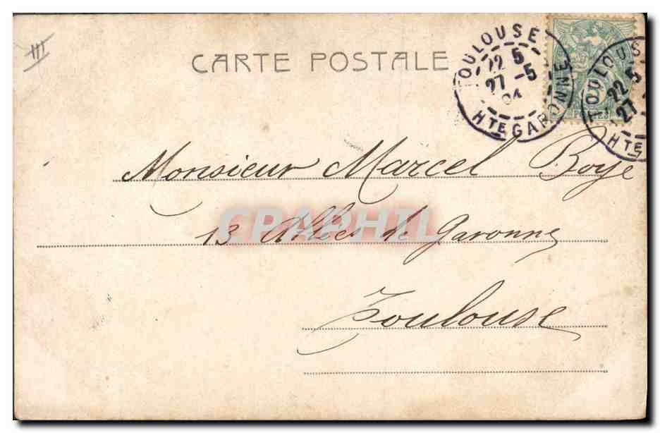 Femme en tenue de bain et cape — Sujet : 'Alle chiese d'immalles' — Éditeur : Rosa, n° 2085 — Reverso