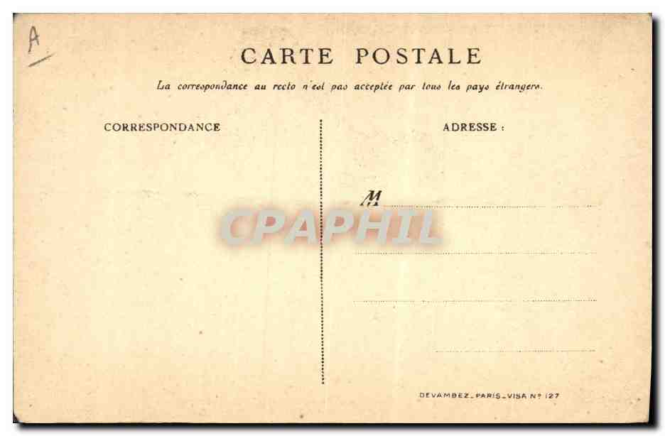 CPA Folklore Alsace Le plebiscite en Alsace Lorraine France on ne choisit pas sa mere — Verso
