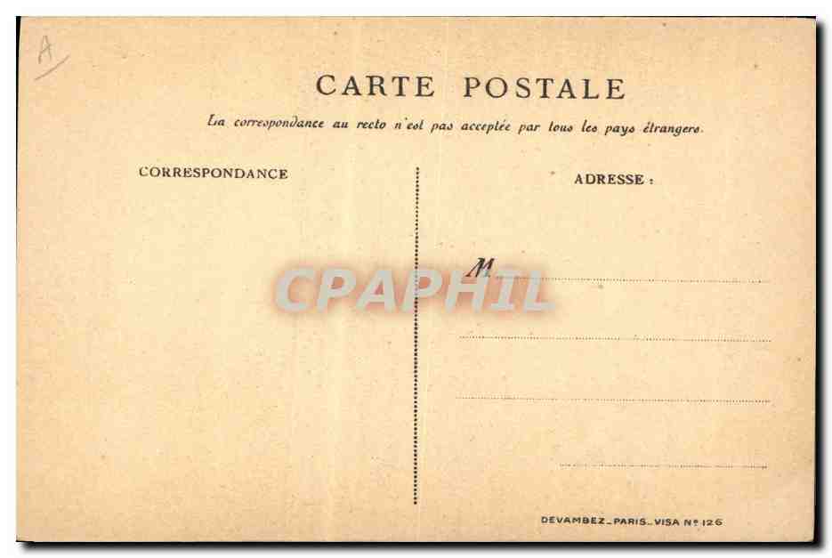 CPA Folklore Alsace Le plebiscite en Alsace Lorraine Aigle — Verso