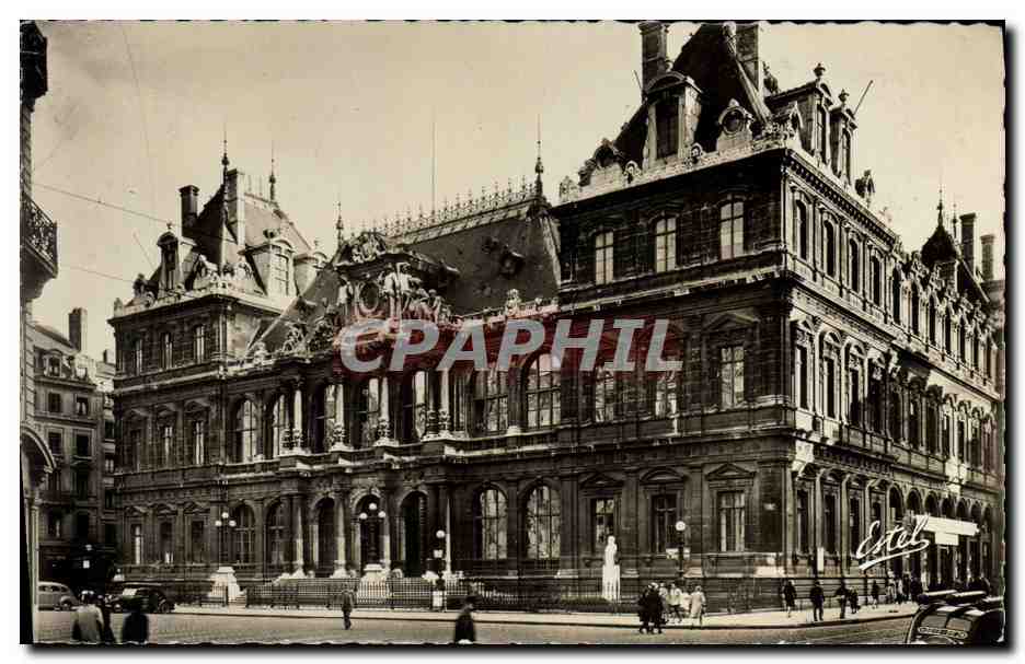 CPM Lyon Palais du Commerce et de la Bourse 