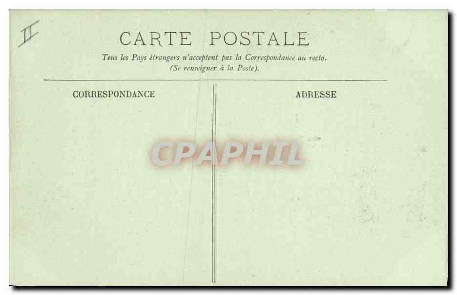 CPA Dunkerque Chambre de Commerce  — Verso