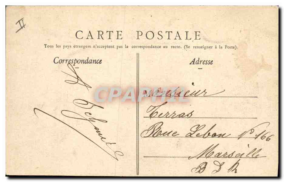 CPA Dunkerque Chambre de Commerce  — Verso