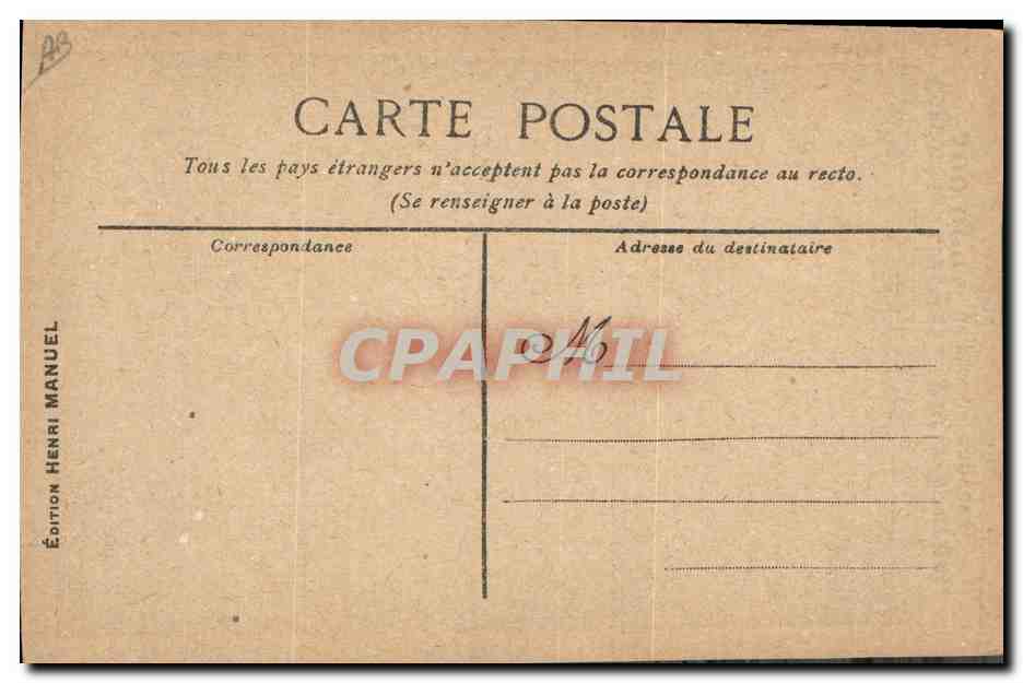 CPA Loterie Concours des legendes de Paris Journal  — Rückseite