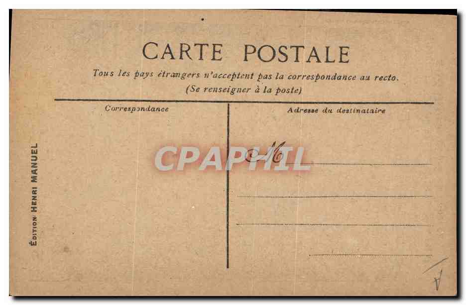 CPA Loterie Concours des legendes de Paris Journal — Rückseite