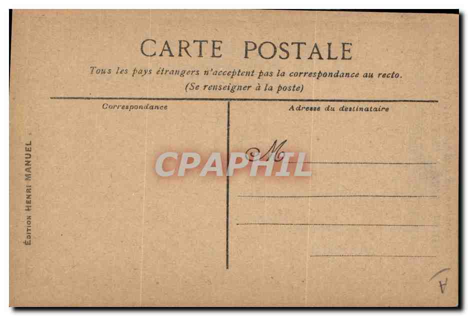 CPA Loterie Concours des legendes de Paris Journal — Rückseite