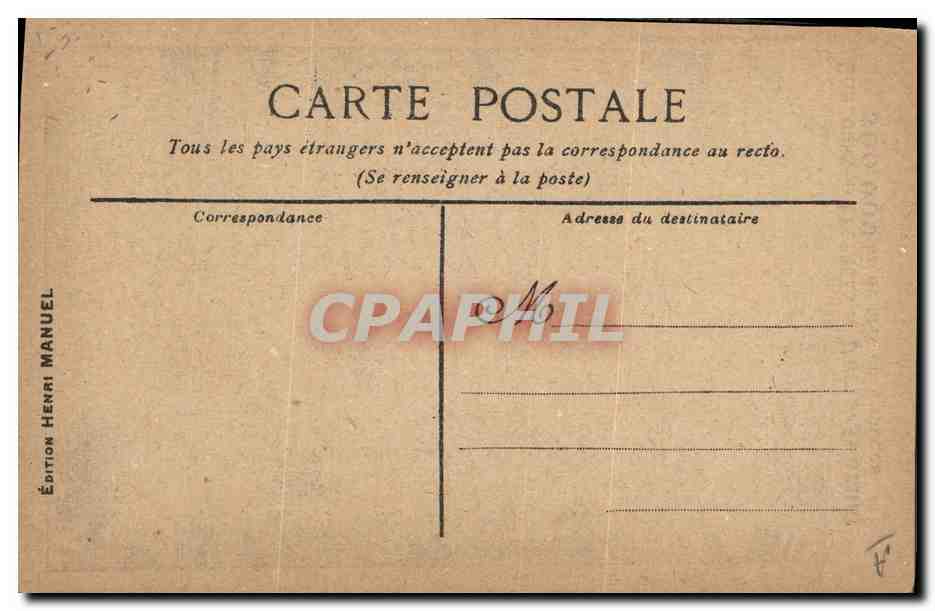 CPA Loterie Concours des legendes de Paris Journal — Rückseite