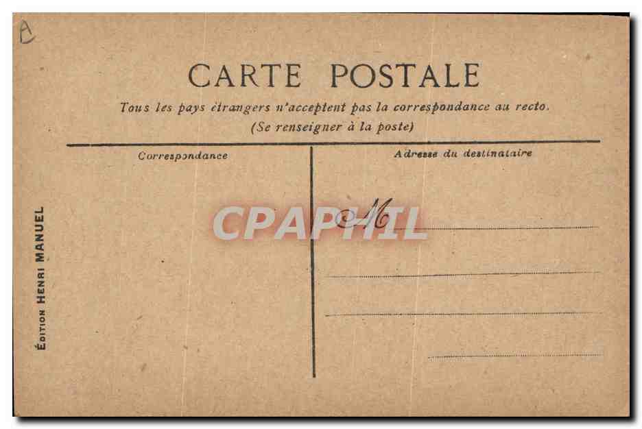 CPA Loterie Concours des legendes de Paris Journal — Rückseite