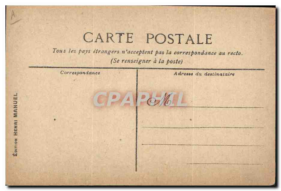 CPA Loterie Concours des legendes de Paris Journal — Rückseite