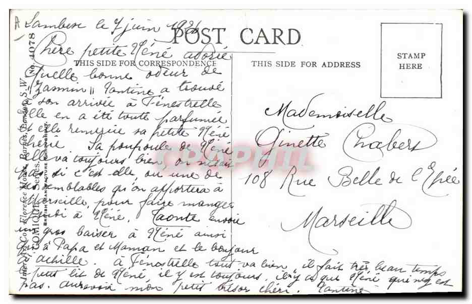 CPA Fantaisie Illustrateur Enfant Without visible means of support Donald Mc Gill — Verso