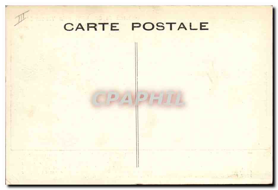 CPA Chateau de Carlat pres Vic sur Cere  — Rückseite