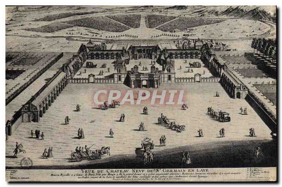 CPA Chateau neuf Saint Germain en Laye 