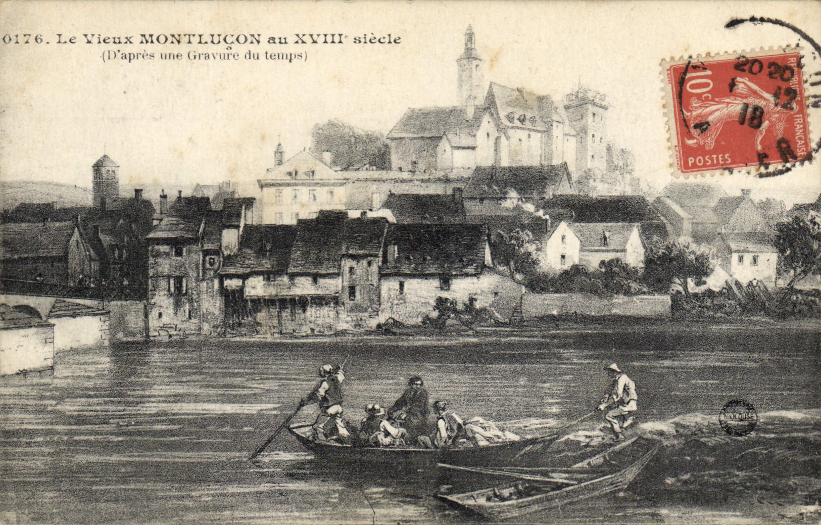 CPA Le vieux Montlucon 