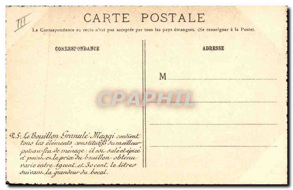 Abbaye de Beaulieu à Angoulême — Charente — Portier et Barcette, Paris, n°66 — Reverso