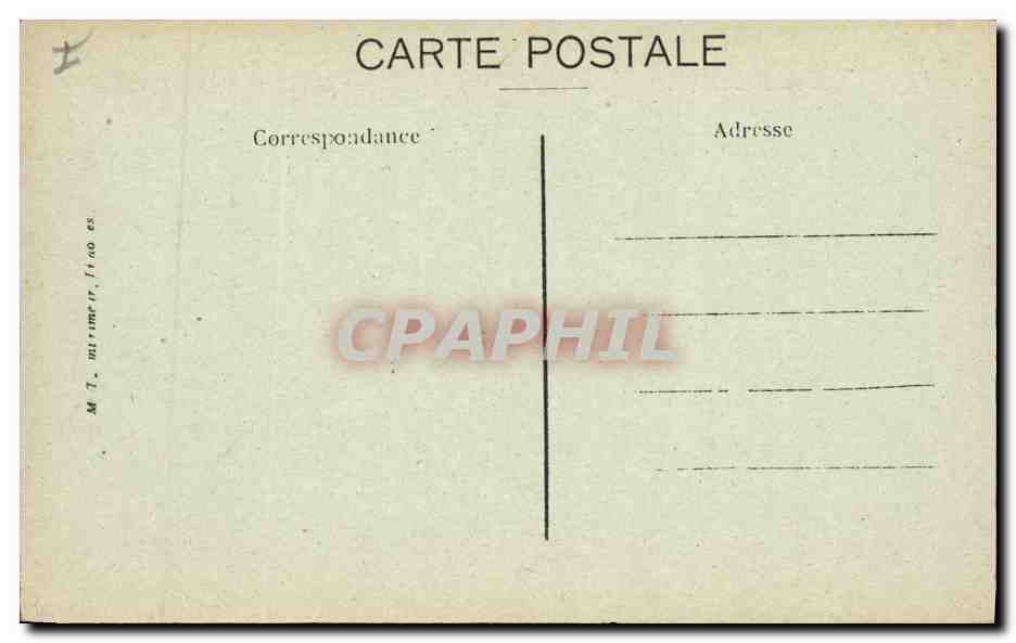 CPA Mehun sur Yevre Chateau du roy Charles VII Cote de Bourges  — Rückseite