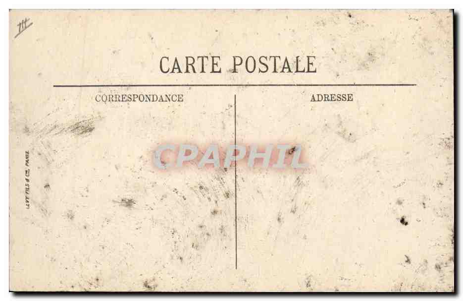 CPA le vieux Fougeres  — Rückseite