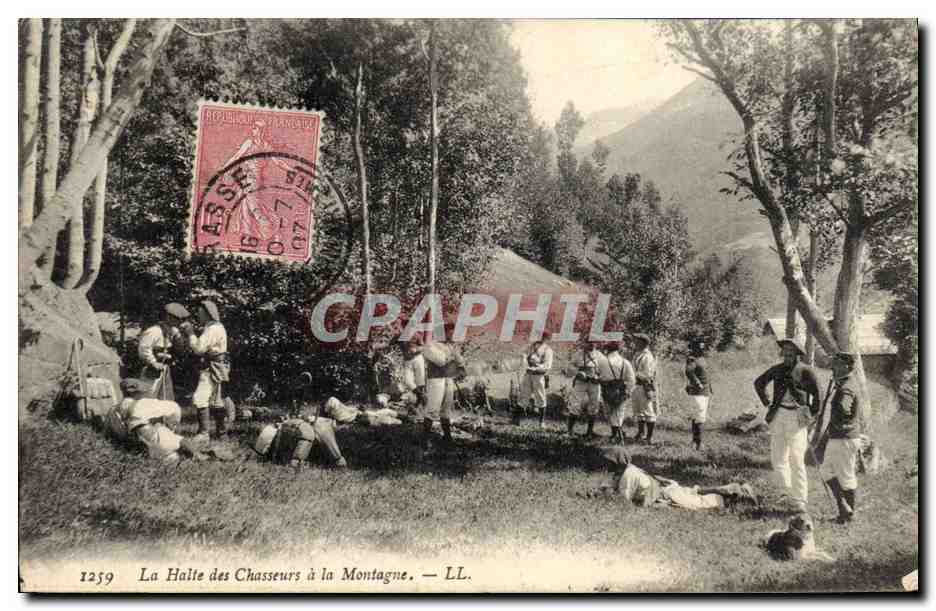 La Haute des Chasseurs à la Montagne — LL. — N° 1259