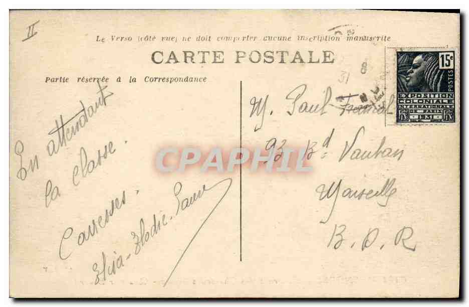 Grenoble — Casernes des Chasseurs Alpins - Quartier Bayard — G. A. V. — Reverso