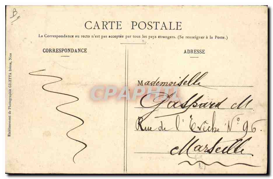 CPA Militaria Chasseurs Alpins Batteries alpines en manoeuvres dans les Alpes — Rückseite