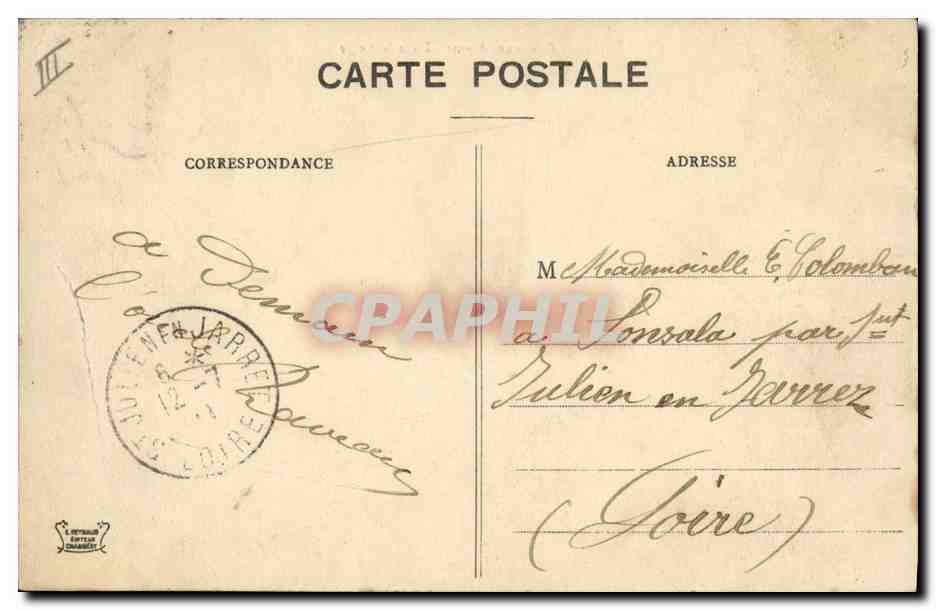 Cacciatori Alpini - Nella Neve - 1899 — Verso