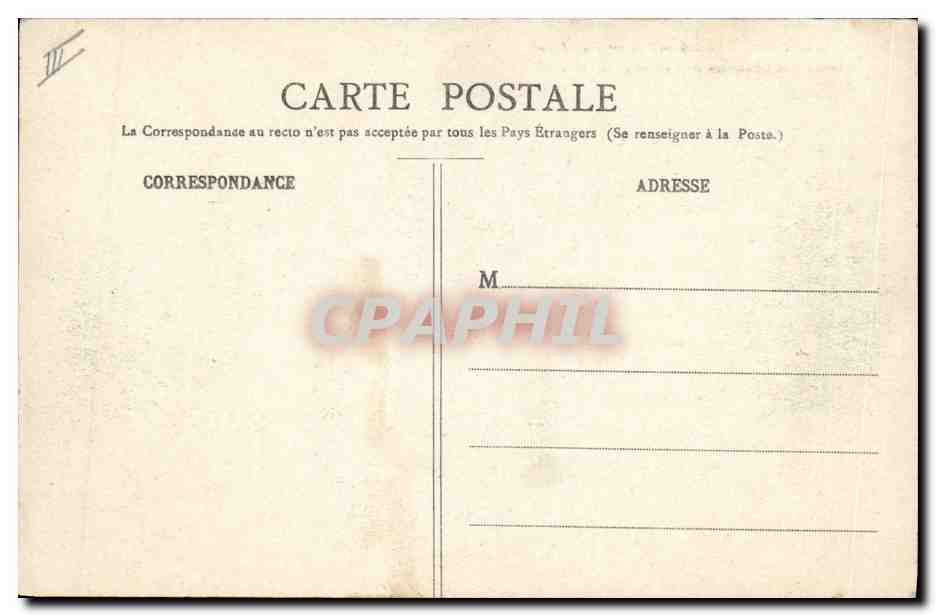 CPA Bateau St Nazaire le cuirasse de 1er rang Liberte construit aux chantiers et ateliers de la Loire  — Verso