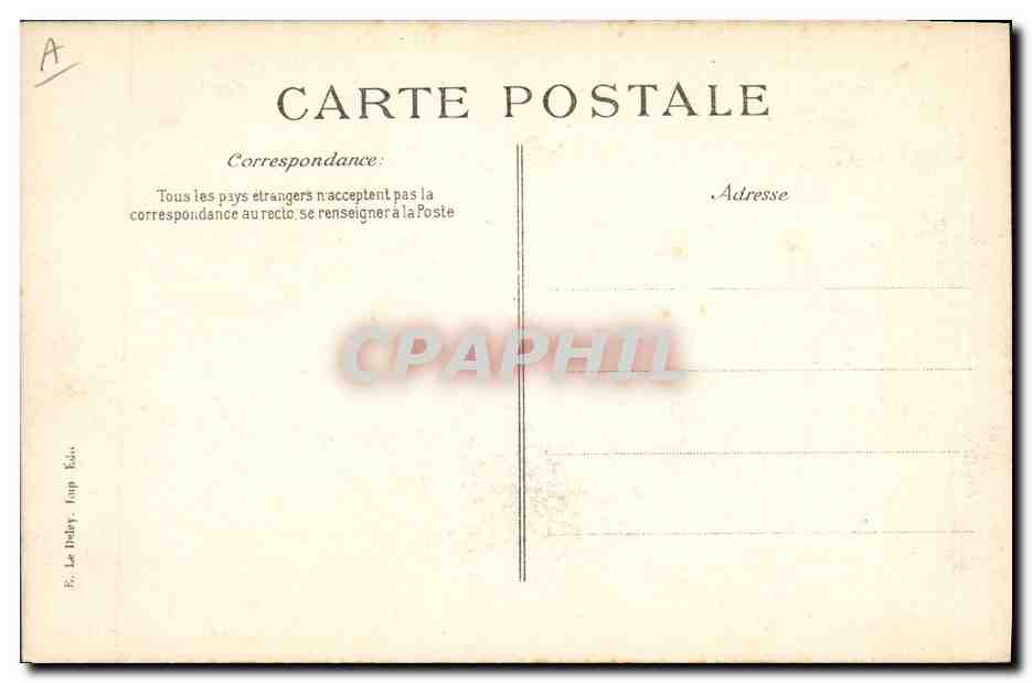 CPA Bateau Catastrophe du Liberte Le renflouement  — Verso