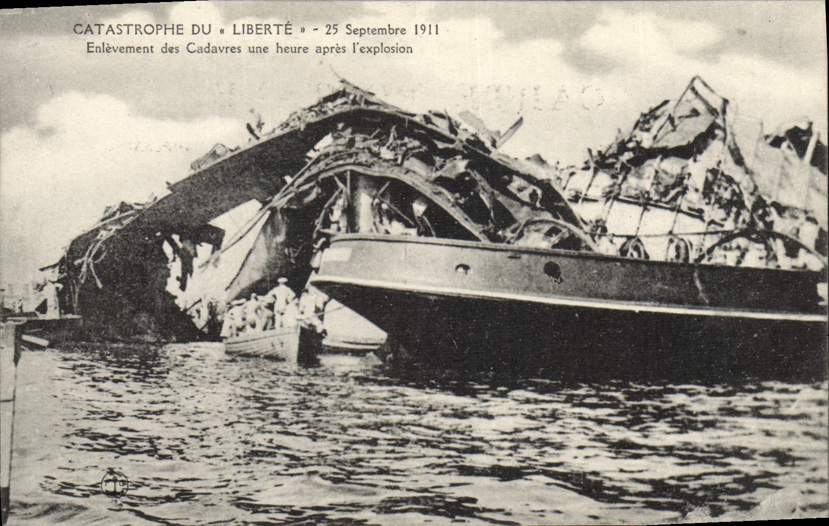 Catastrophe du « Liberté » — 25 Septembre 1911 — Éditeur imprécis