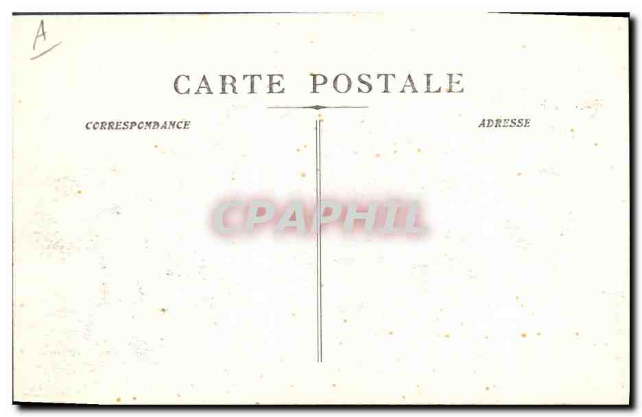 Catastrophe du « Liberté » — 25 Septembre 1911 — Éditeur imprécis — Verso