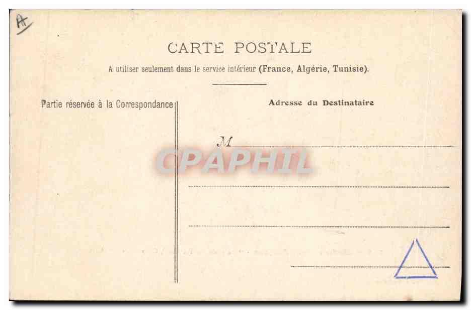 CPA Bateau Le Latouche Treville Croiseur de 1ere classe  — Rückseite