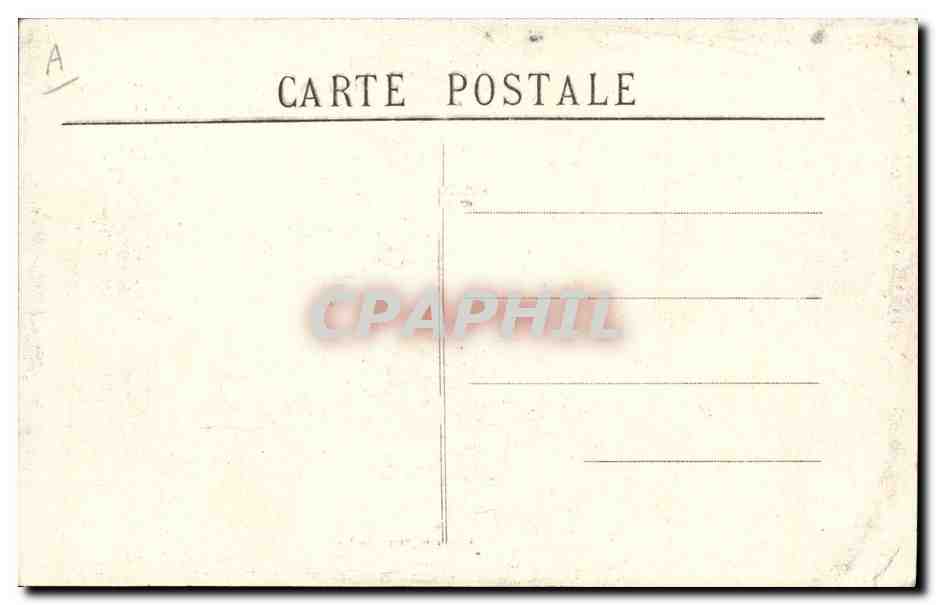 CPA Bateau Toulon Catastrophe du Liberte  — Verso