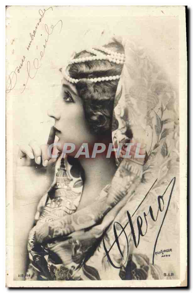 CPA Fantaisie Theatre Femme Otero