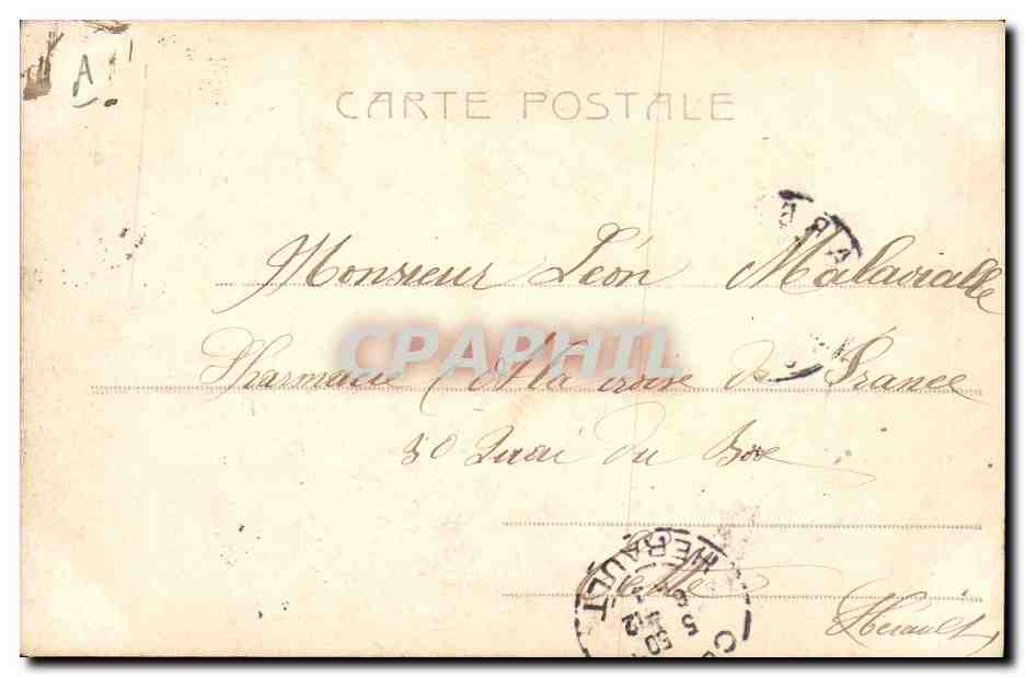 Mme Otero et M. Franck — scène de spectacle — éditeur Paris, n° 3200 — Reverso