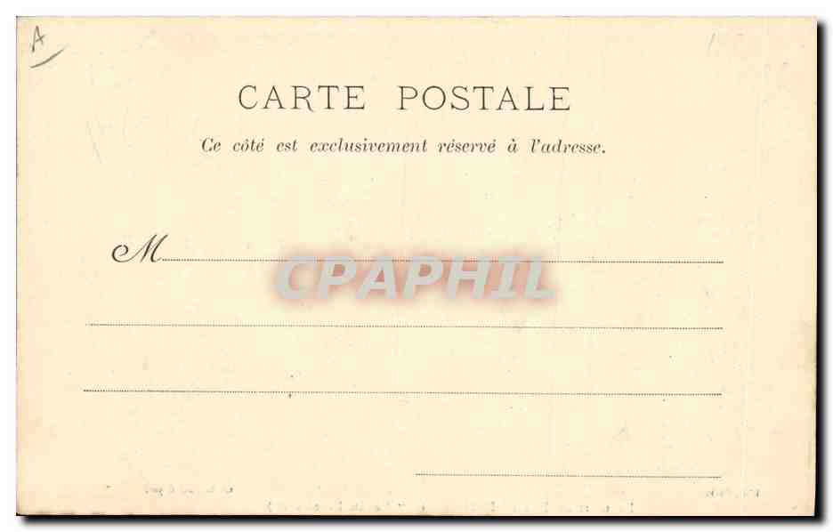 La mort du Duc de Reichstadt (Mme Sarah-Bernhardt) — scène de théâtre — L'Aiglon, éditeur Paul Beyer, Paris — Verso