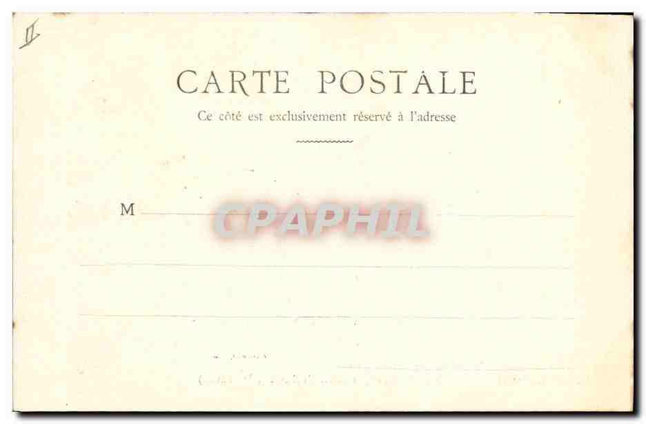 L'Aiglon (Acte II) — Le Duc de Reichstadt (Mme Sarah-Bernhardt) et l'Archiduchesse (Mme Préval) — I.H. et C. Paris — Achterkant