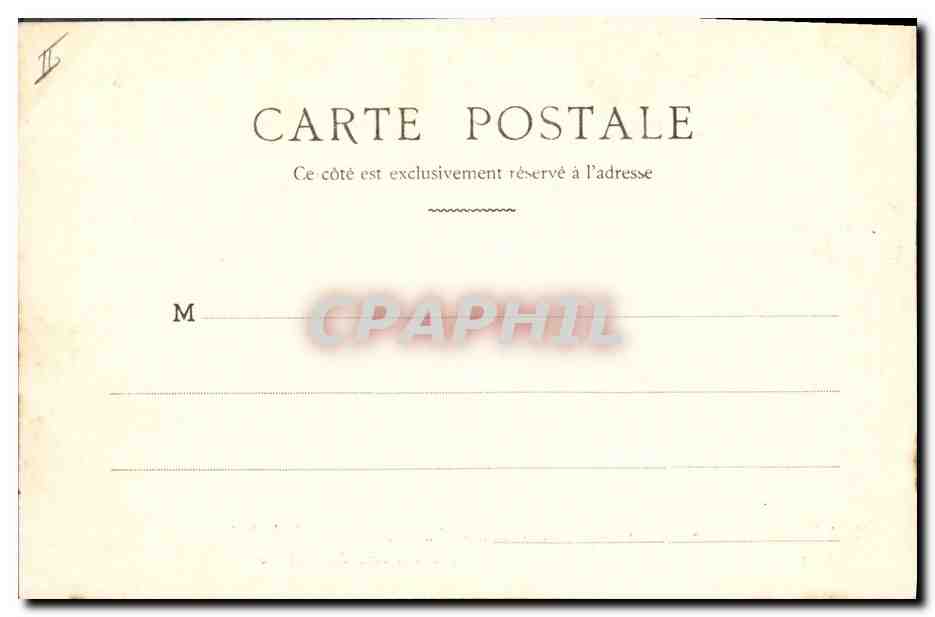 L'Aiglon, Mme Sarah Bernhardt — scène de l'acte de baptême du Duc de Reichstadt — édition non identifiée — Verso