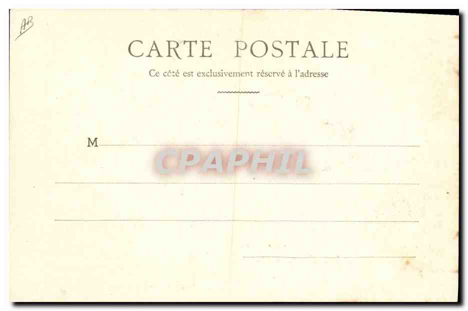 Mme Sarah Bernhardt — portrait en buste — L'H. et C., Paris — Verso