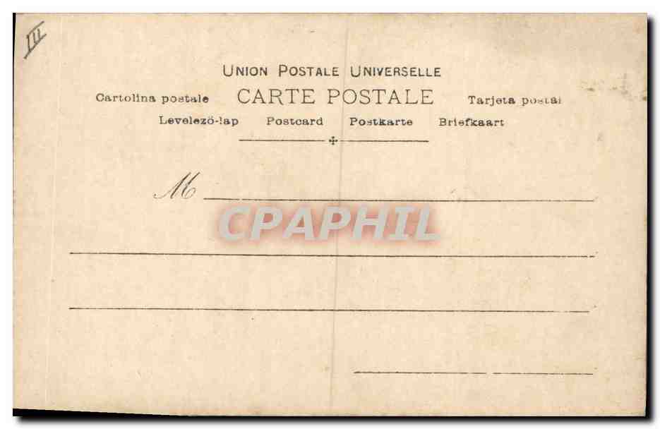 Signora Sarah Bernhardt — 'La Strega' — Saul Boyer, Parigi, serie 1/10 — Verso