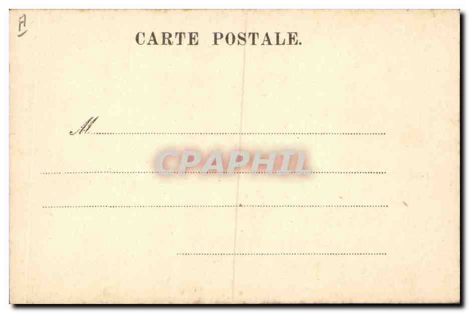 Sarah Bernhardt en Phèdre — photographie de scène — éditeur inconnu, n° de série non visible — Verso