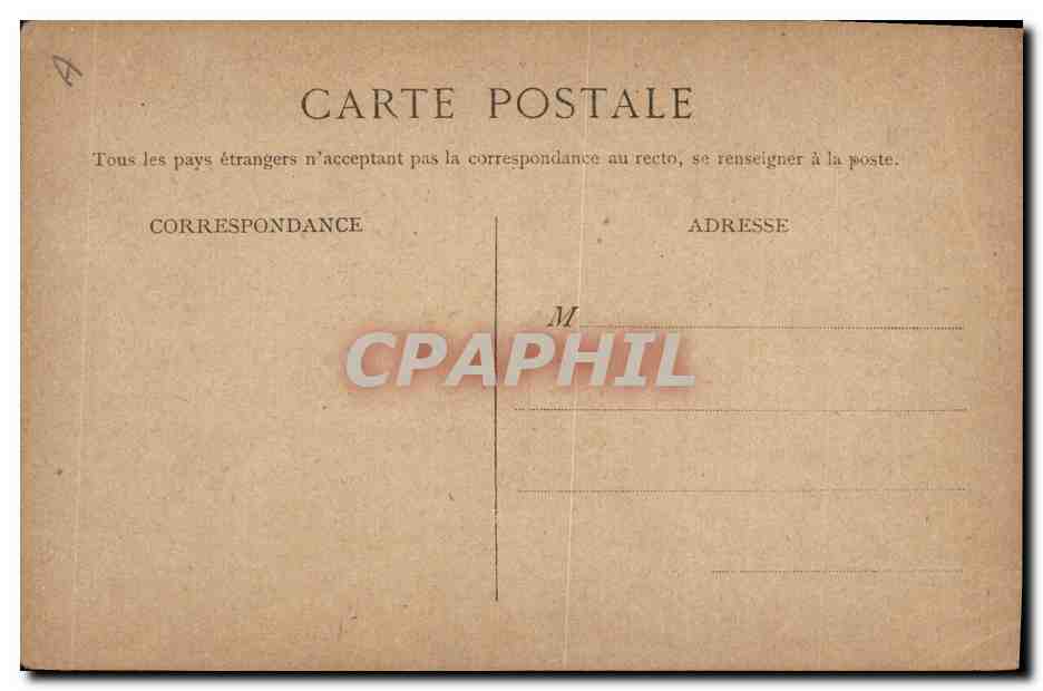 CPA Folklore Lorraine Mobilise par les allemands Militaria — Verso