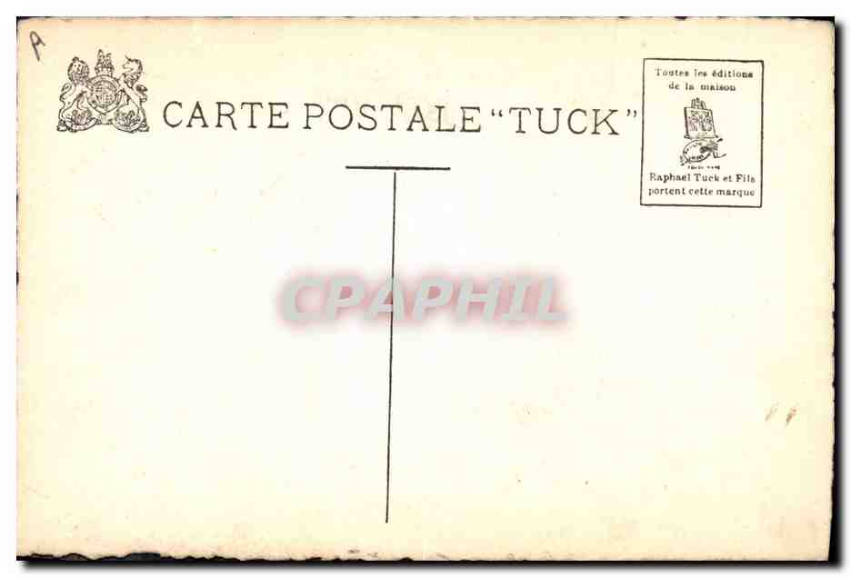 CPA Folklore Alsace Enfants Paques — Verso