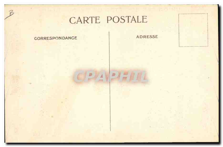 CPA Union des societes de Tir de France Pour la patrie Par le tir Militaria  — Rückseite