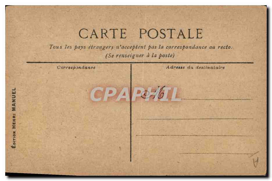 CPA Loterie Concours des legendes Paris Journal  — Rückseite