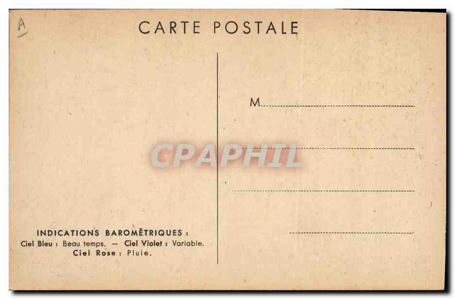 CPA Loterie Nationale Oiseau  — Rückseite