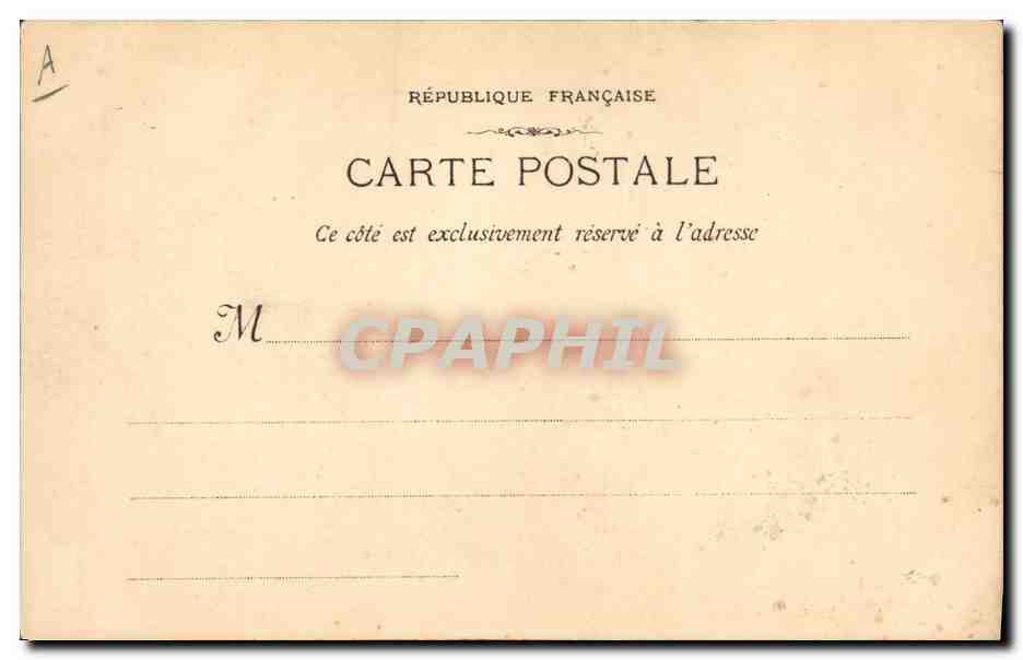 CPA Loterie Caisse des loyers des pauvres de St Theodore La Counvengudo — Rückseite