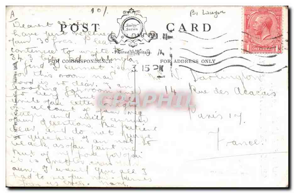 CPA Fantaisie Illustrateur Femme Bless her little heart She is a Suffragette already  — Rückseite