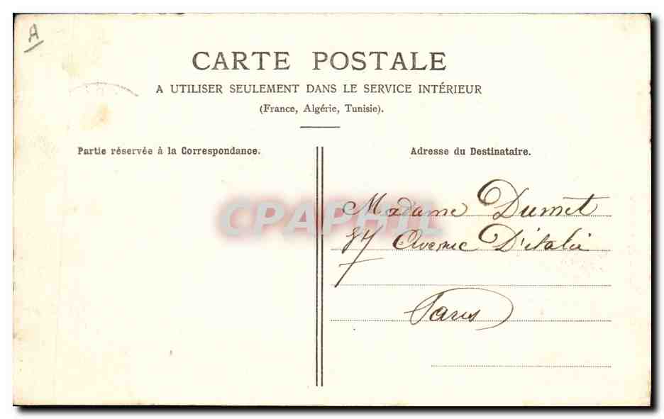 Le Creusot en 1851 — M. Eugène Schneider (1805-1875) — Ch. Martiet, édit. — Verso