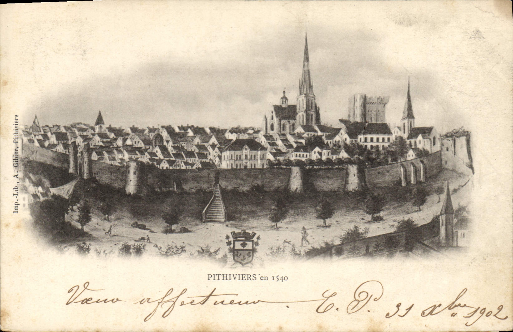 CPA Pithiviers en 1540 