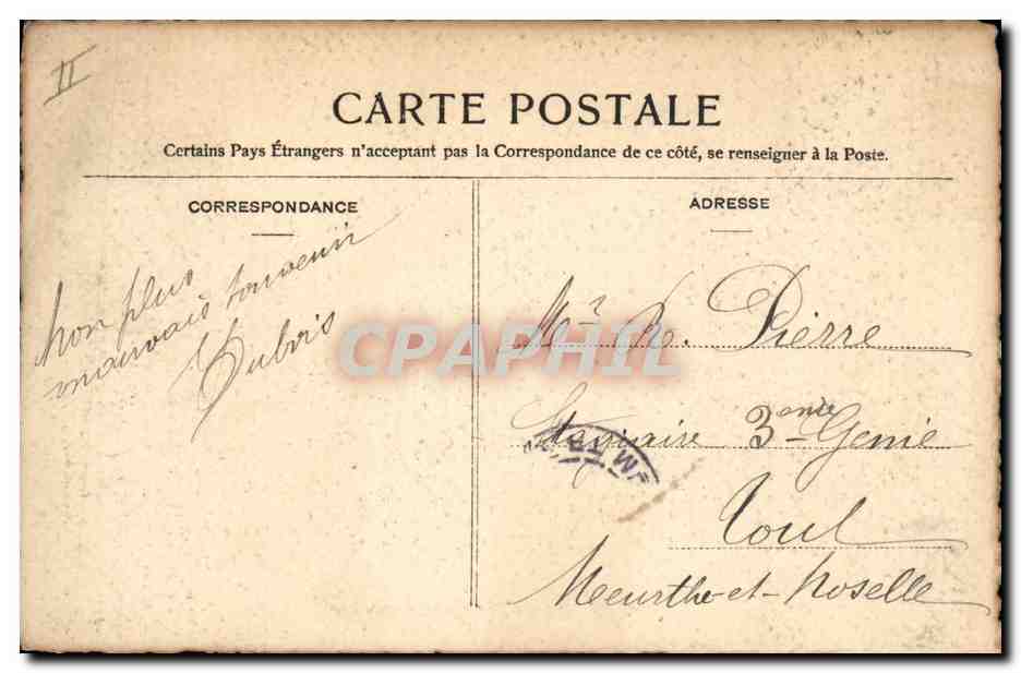 CPA Saint-Cyr pres Versailles 18eme  — Verso